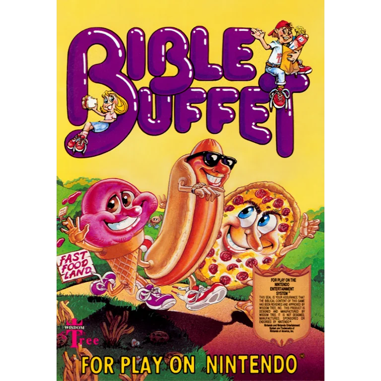 Jaquette de Bible Buffet 2 sur Nes