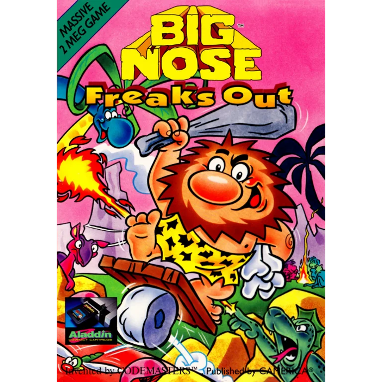 Jaquette de Big Nose Freaks Out 1 sur Nes