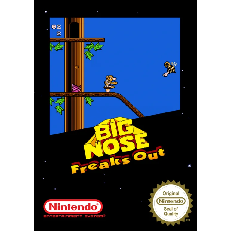 Jaquette de Big Nose Freaks Out sur Nes