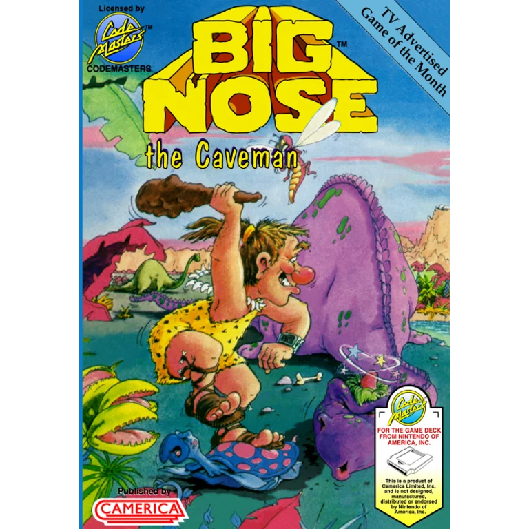 Jaquette de Big Nose the Caveman 2 sur Nes
