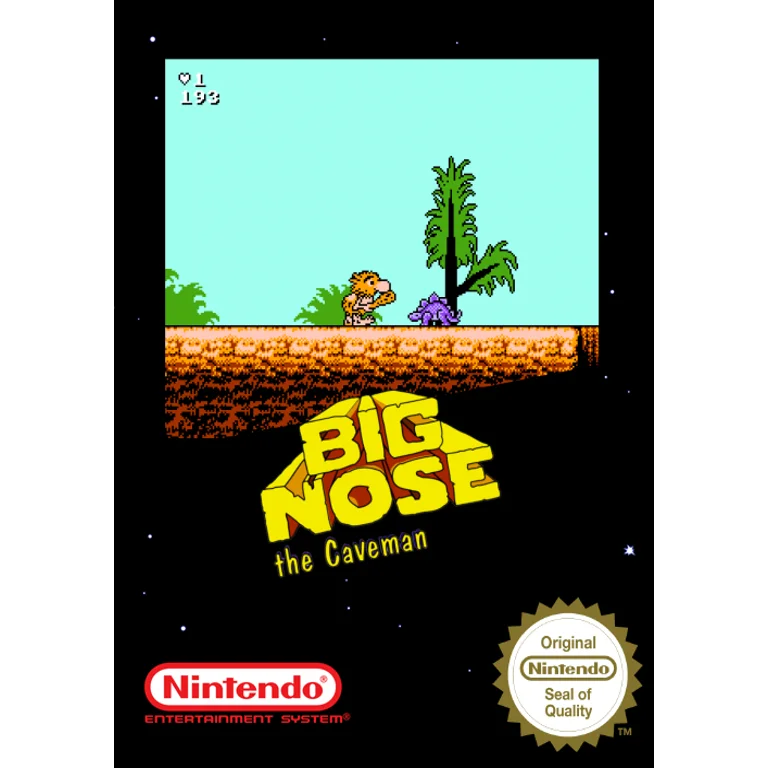 Jaquette de Big Nose the Caveman sur Nes
