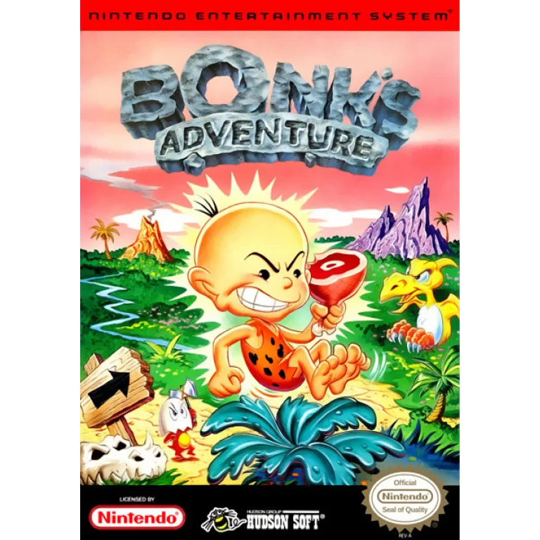 Jaquette de Bonks Adventure 1 sur Nes