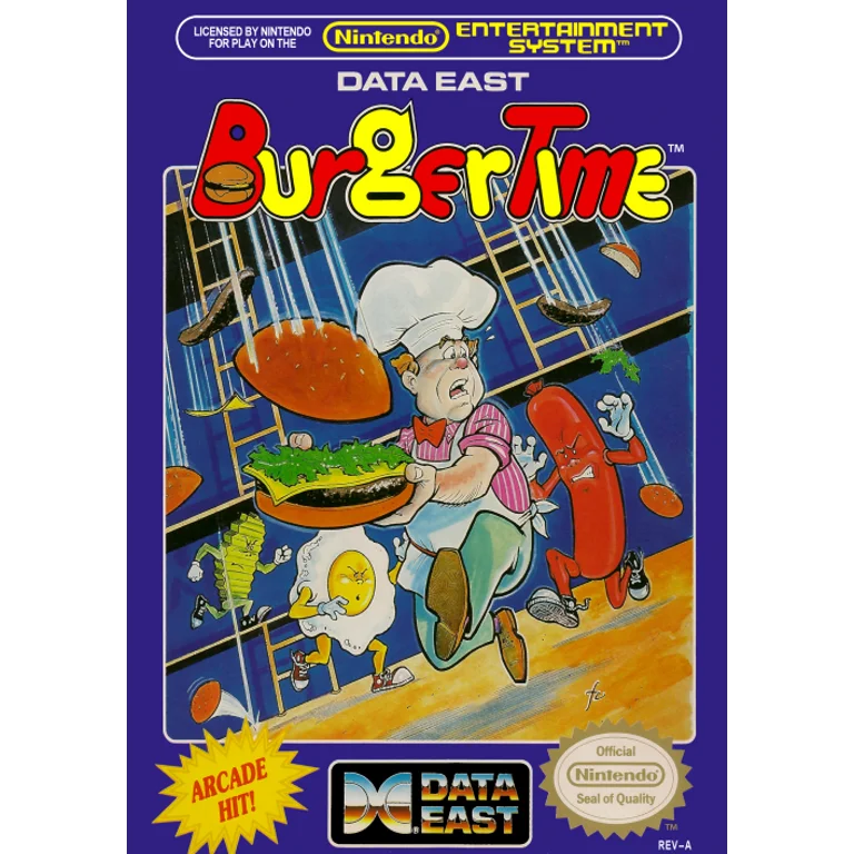 Jaquette de BurgerTime 2 sur Nes