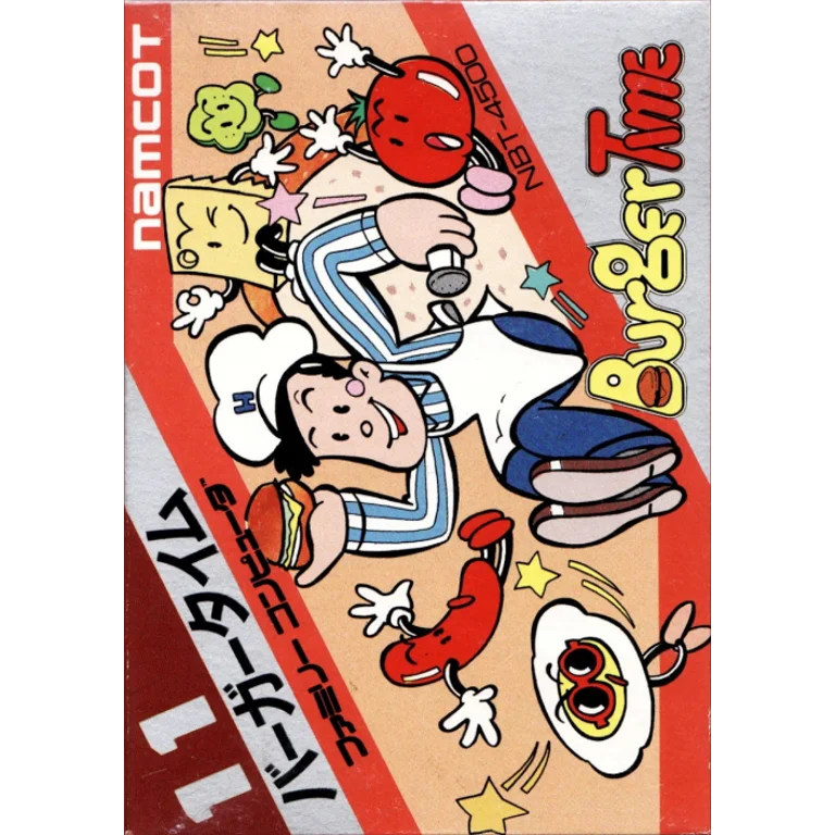 Jaquette de BurgerTime sur Nes