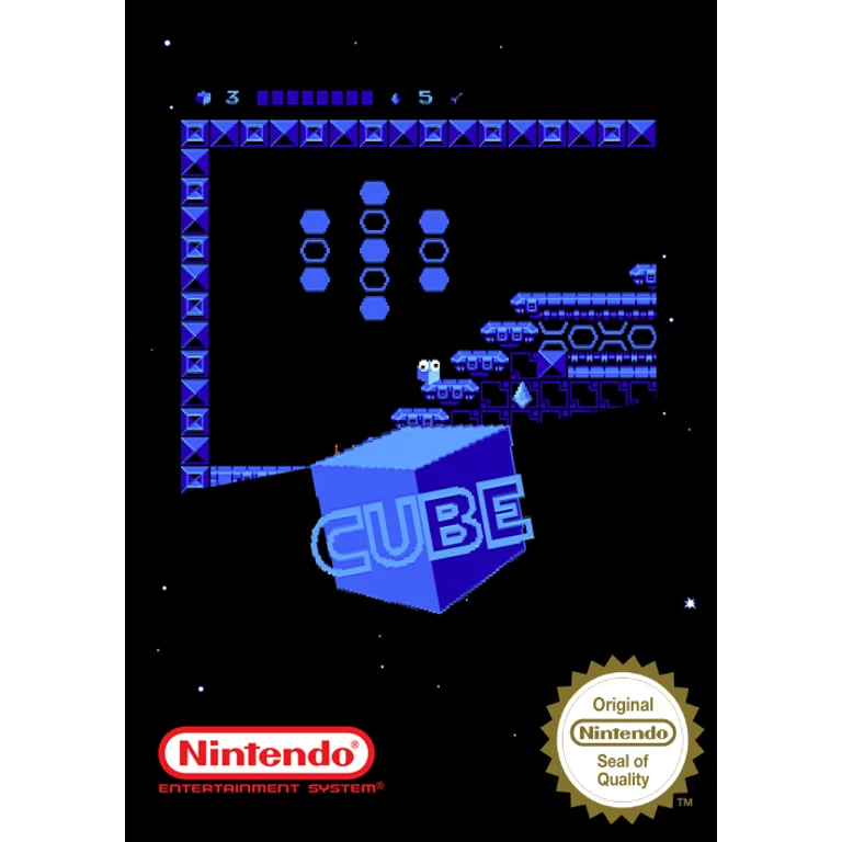 Jaquette de CUBE 1 sur Nes