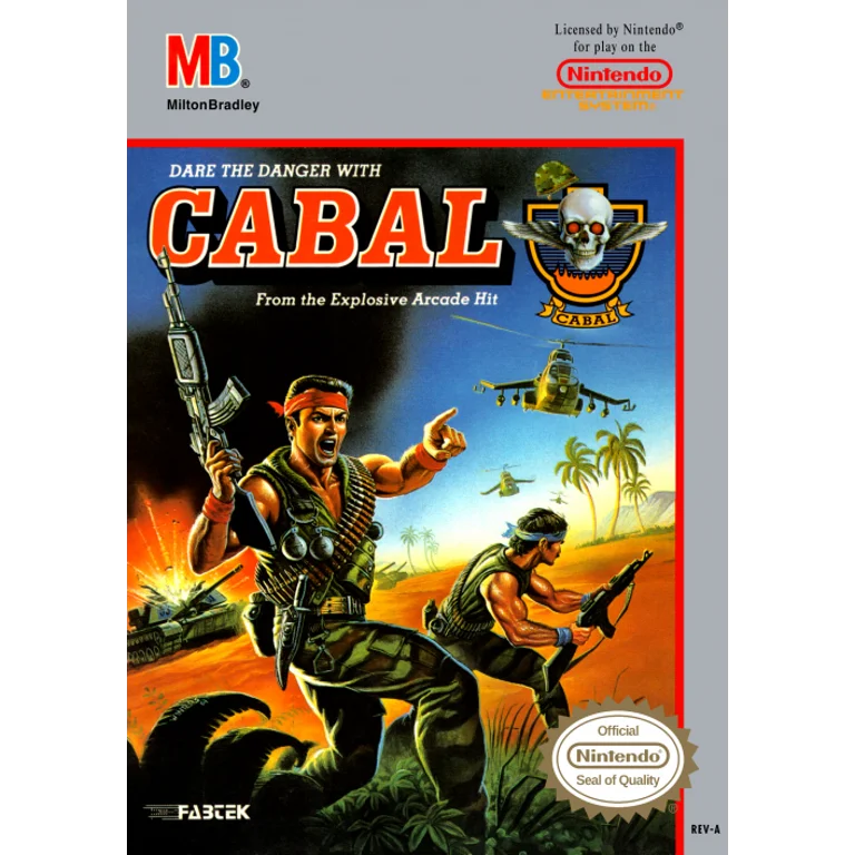 Jaquette de Cabal 1 sur Nes
