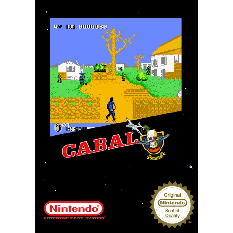 Jaquette de Cabal sur Nes