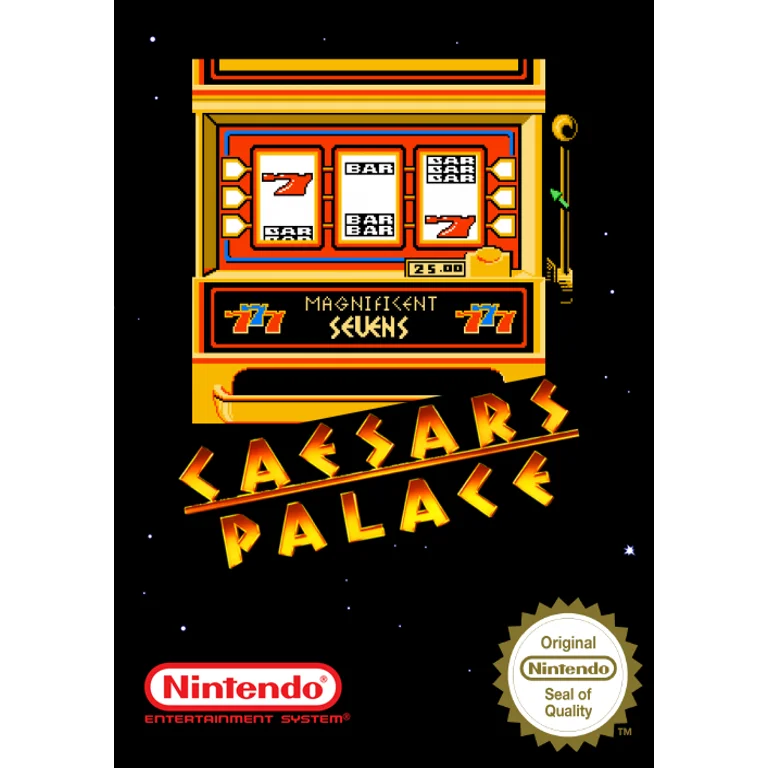 Jaquette de Caesars Palace sur Nes