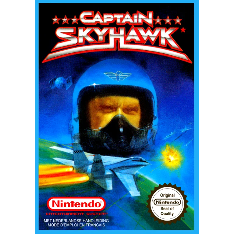 Jaquette de Captain Skyhawk 1 sur Nes