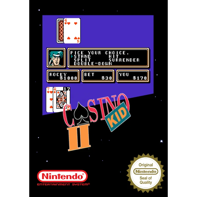 Jaquette de Casino Kid II sur Nes