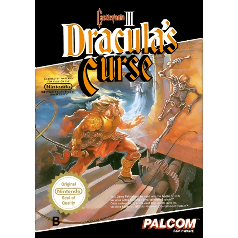 Jaquette de Castlevania III Draculas Curse sur Nes