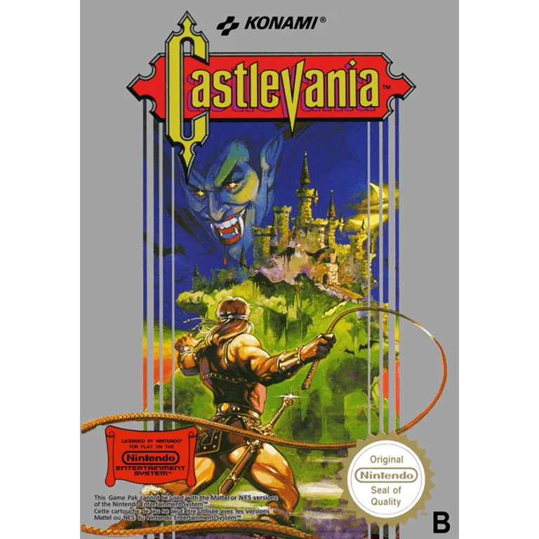 Jaquette de Castlevania sur Nes