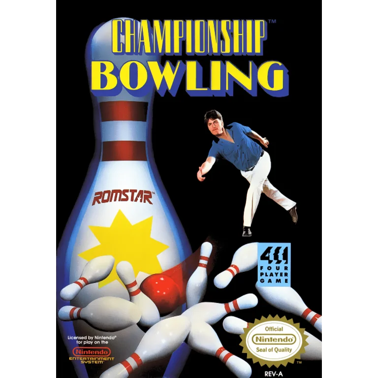 Jaquette de Championship Bowling 1 sur Nes