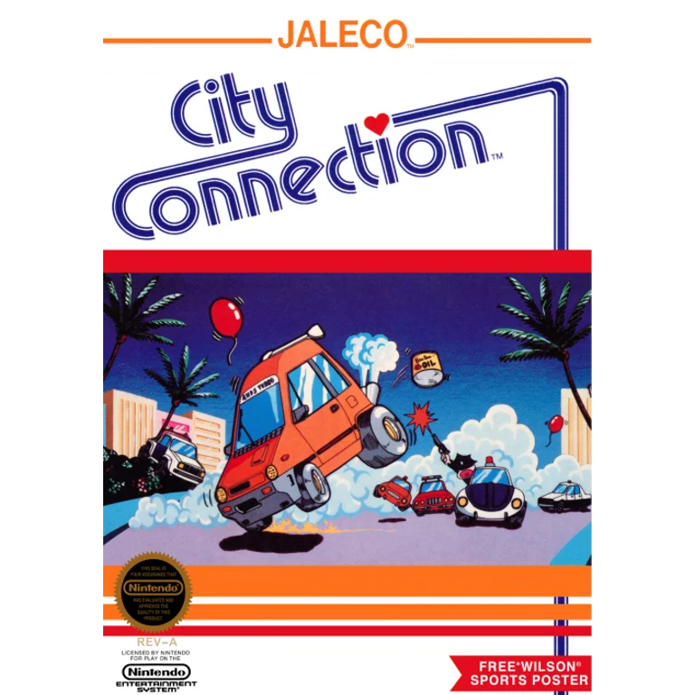 Jaquette de City Connection 1 sur Nes