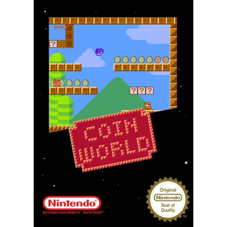 Jaquette de Coin World 1 sur Nes