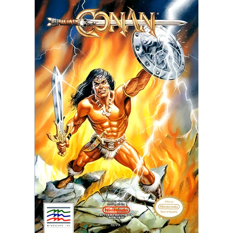 Jaquette de Conan 1 sur Nes