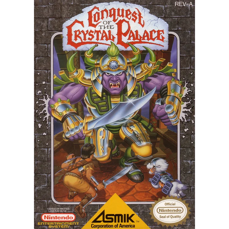 Jaquette de Conquest of the Crystal Palace 1 sur Nes