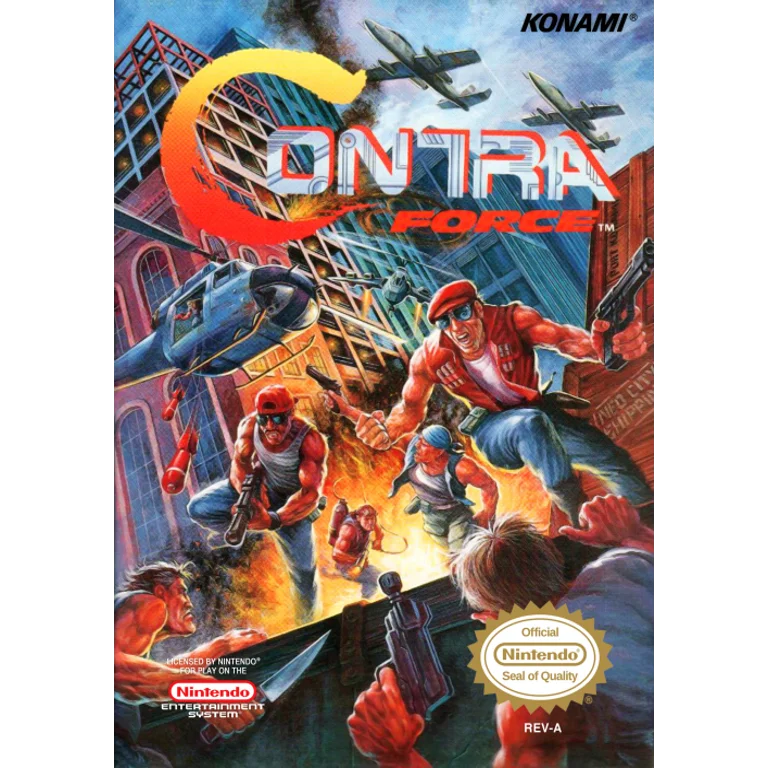 Jaquette de Contra Force 1 sur Nes