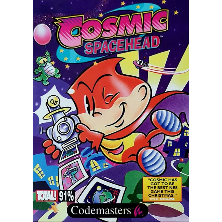 Jaquette de Cosmic Spacehead 1 sur Nes