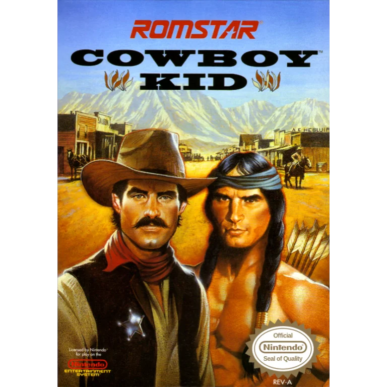 Jaquette de Cowboy Kid 1 sur Nes
