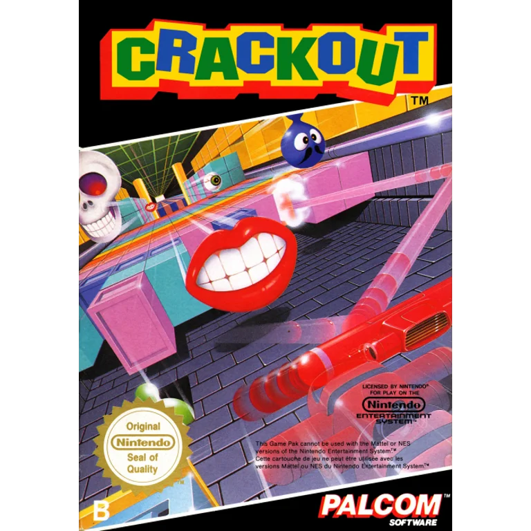 Jaquette de Crackout 1 sur Nes