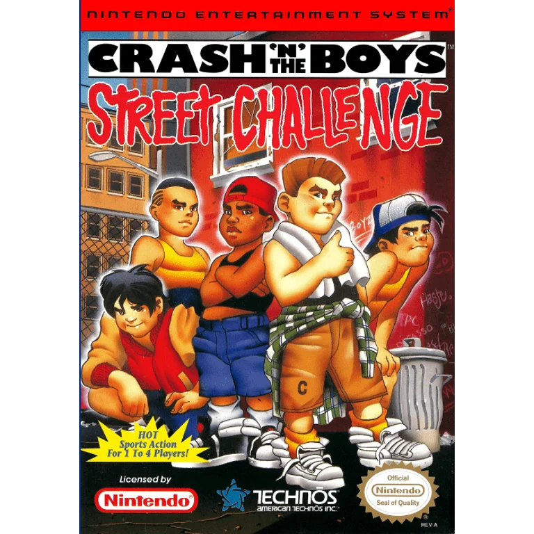 Jaquette de Crash n the Boys Street Challenge 1 sur Nes