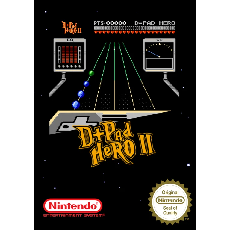 Jaquette de D pad Hero 2 sur Nes