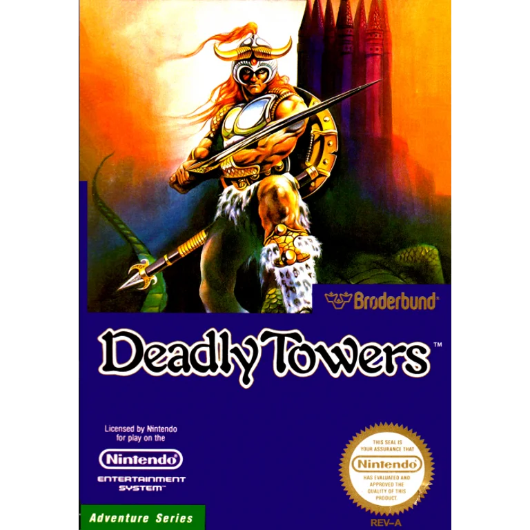 Jaquette de Deadly Towers 1 sur Nes