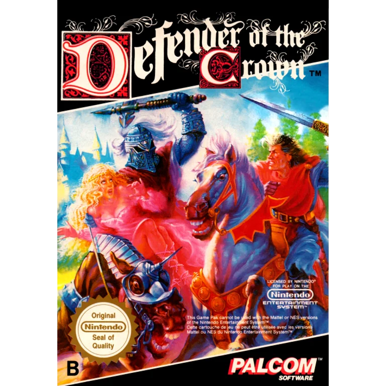 Jaquette de Defender of the Crown 1 sur Nes
