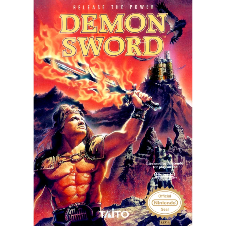 Jaquette de Demon Sword 1 sur Nes