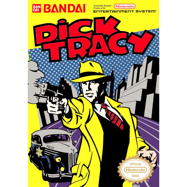 Jaquette de Dick Tracy 1 sur Nes