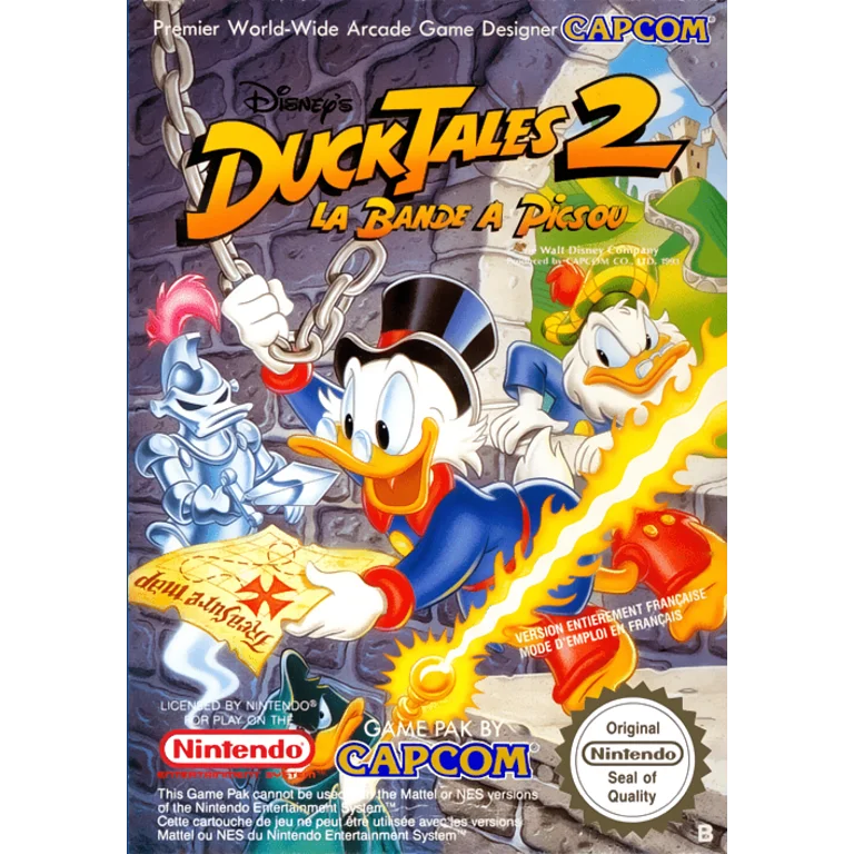 Jaquette de Disneys DuckTales 2 1 sur Nes