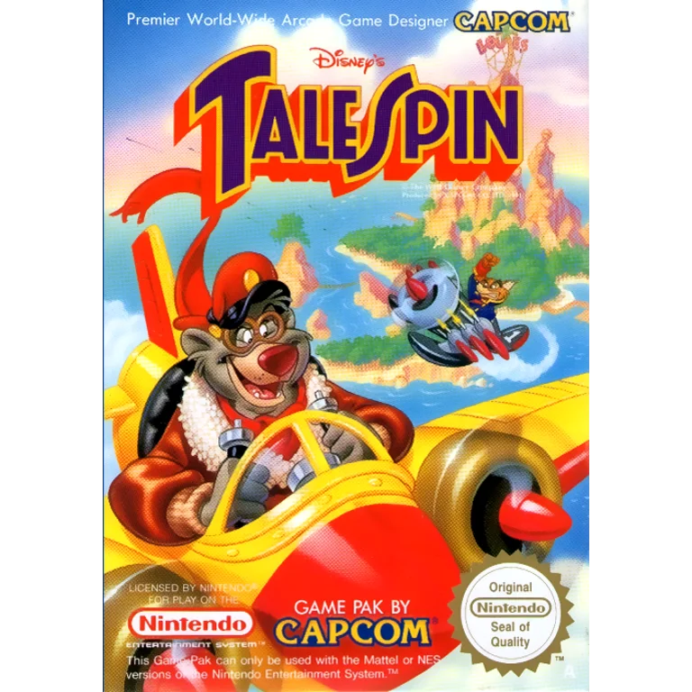 Jaquette de Disneys TaleSpin 1 sur Nes