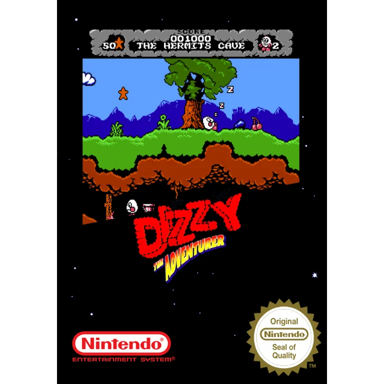 Jaquette de Dizzy the Adventurer sur Nes