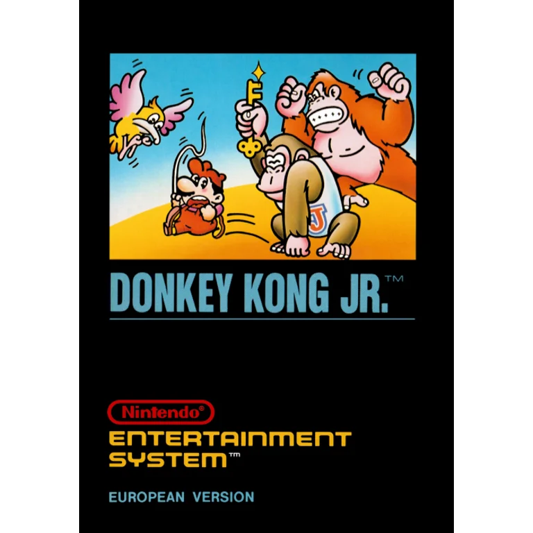 Jaquette de Donkey Kong Jr 1 sur Nes