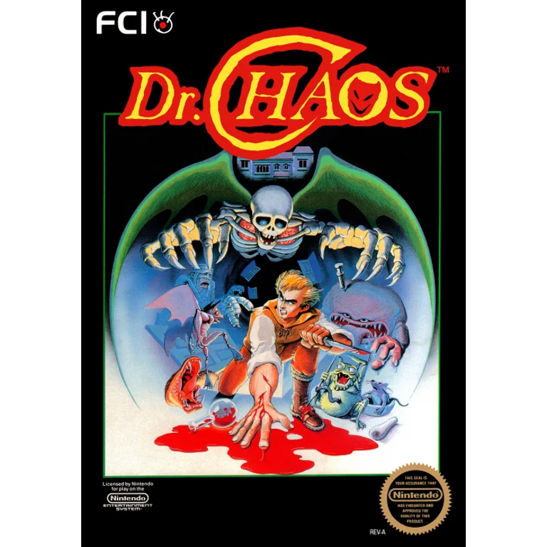 Jaquette de Dr. Chaos 1 sur Nes