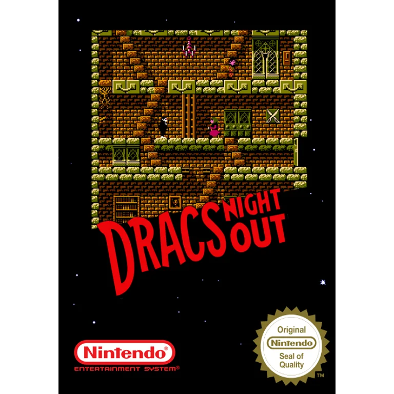 Jaquette de Dracs Night Out sur Nes