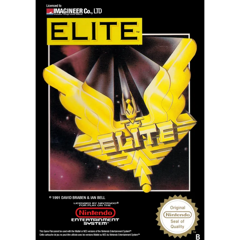 Jaquette de Elite 1 sur Nes