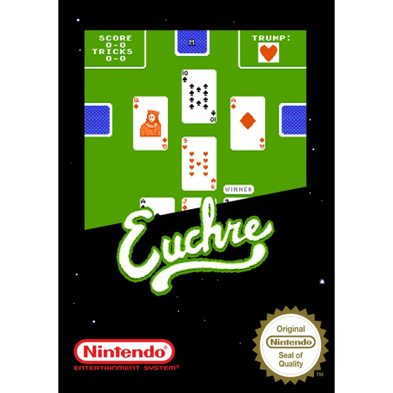 Jaquette de Euchre 1 sur Nes