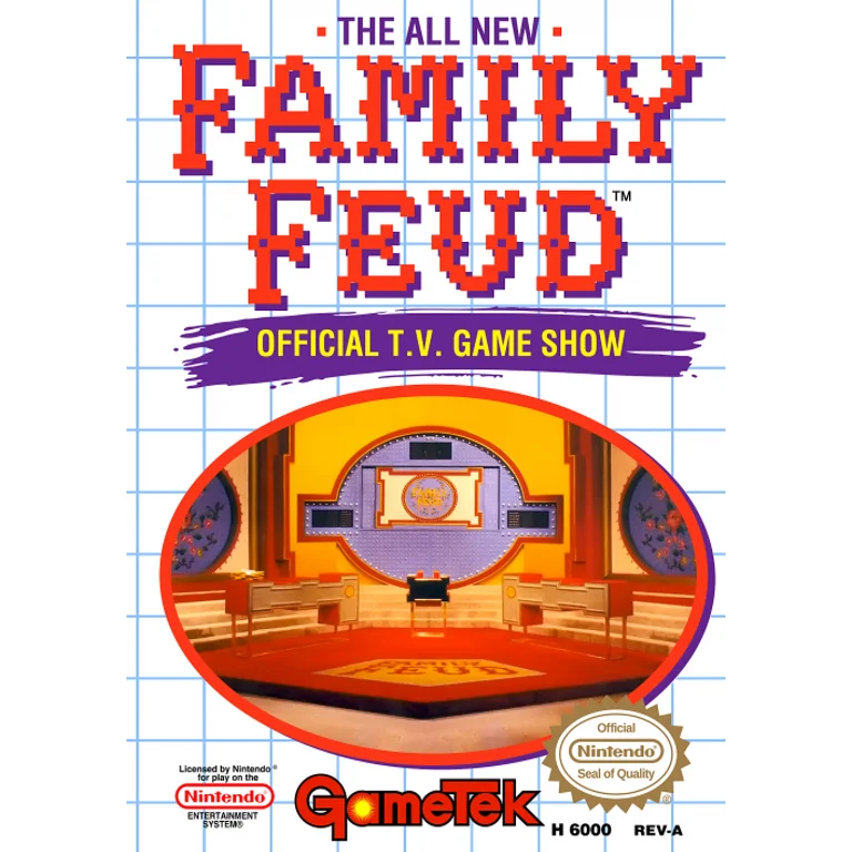 Jaquette de Family Feud 1 sur Nes