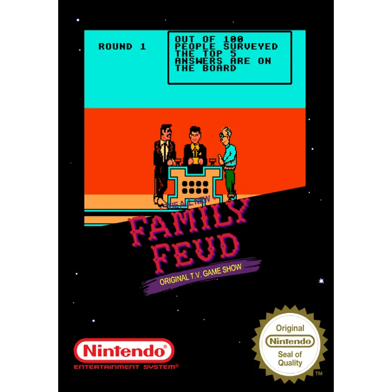 Jaquette de Family Feud sur Nes
