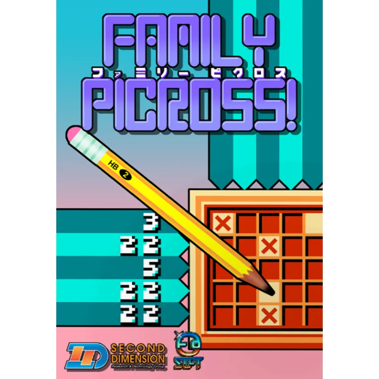 Jaquette de Family Picross 1 sur Nes