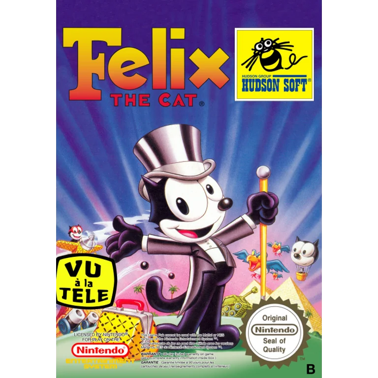 Jaquette de Felix the Cat 1 sur Nes