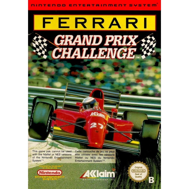 Jaquette de Ferrari Grand Prix Challenge 1 sur Nes