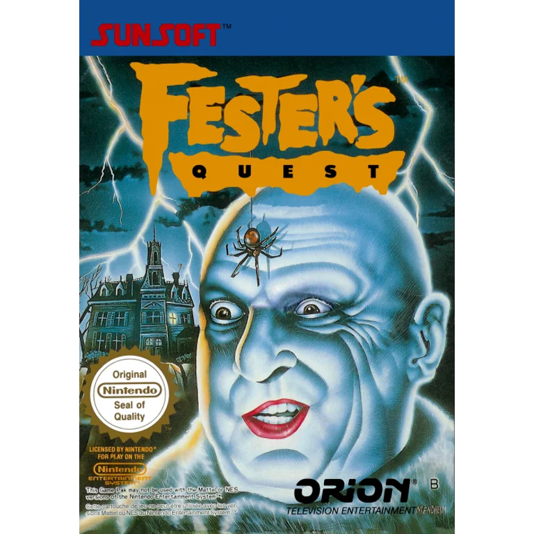 Jaquette de Festers Quest 1 sur Nes