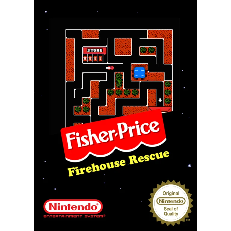 Jaquette de Fisher Price Firehouse Rescue sur Nes