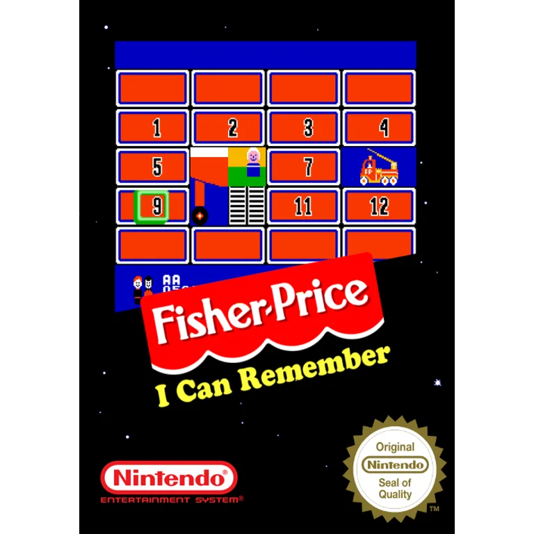 Jaquette de Fisher Price I Can Remember sur Nes