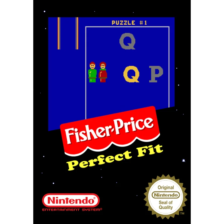 Jaquette de Fisher Price Perfect Fit sur Nes