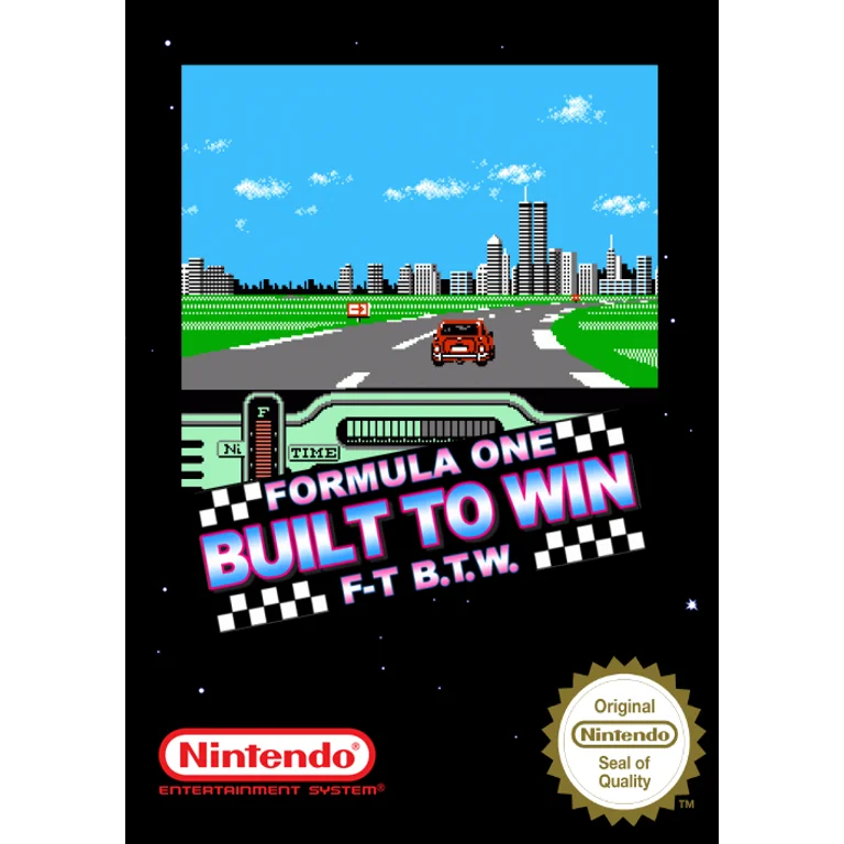 Jaquette de Formula One Built to Win sur Nes