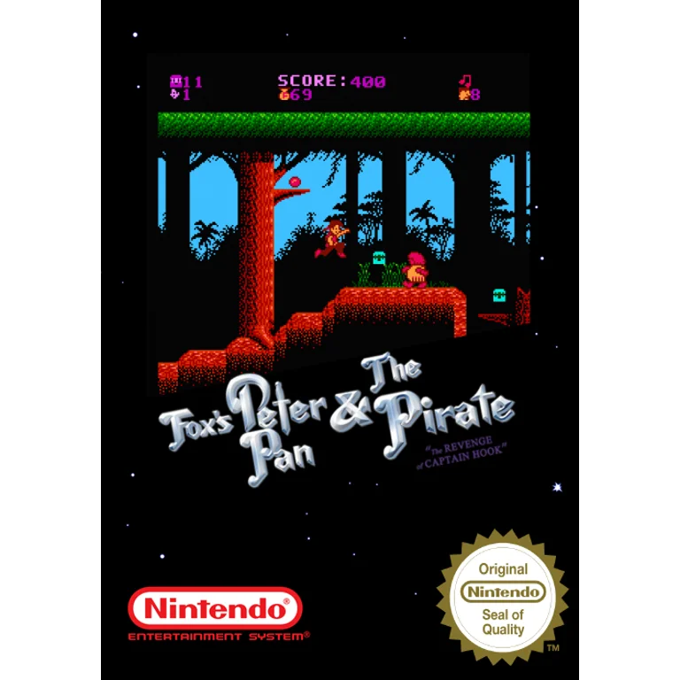 Jaquette de Foxs Peter Pan the Pirates The Revenge of Captain Hook sur Nes